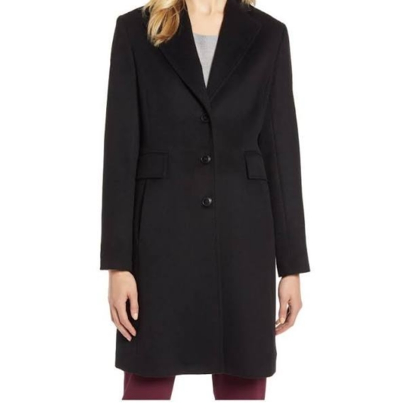 NWOT Halogen Wool Blend Coat - Picture 2 of 12